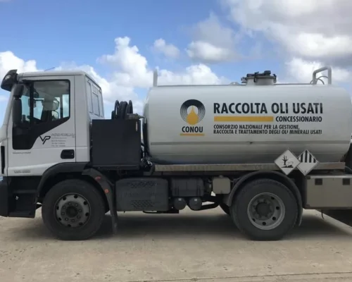 Raccolta oli minerali esausti